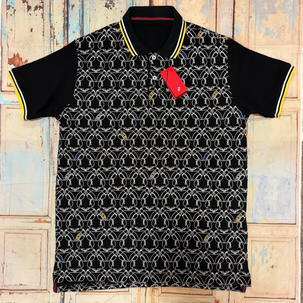Carolina Herrera Men Polo Shirt XL